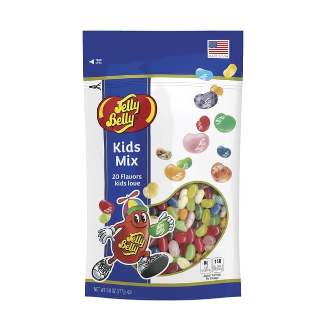 Kids Mix Jelly Beans - 9.8 oz Pouch Bag