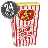 Buttered Popcorn Jelly Beans Box - 1.75 oz - 24 Count Case