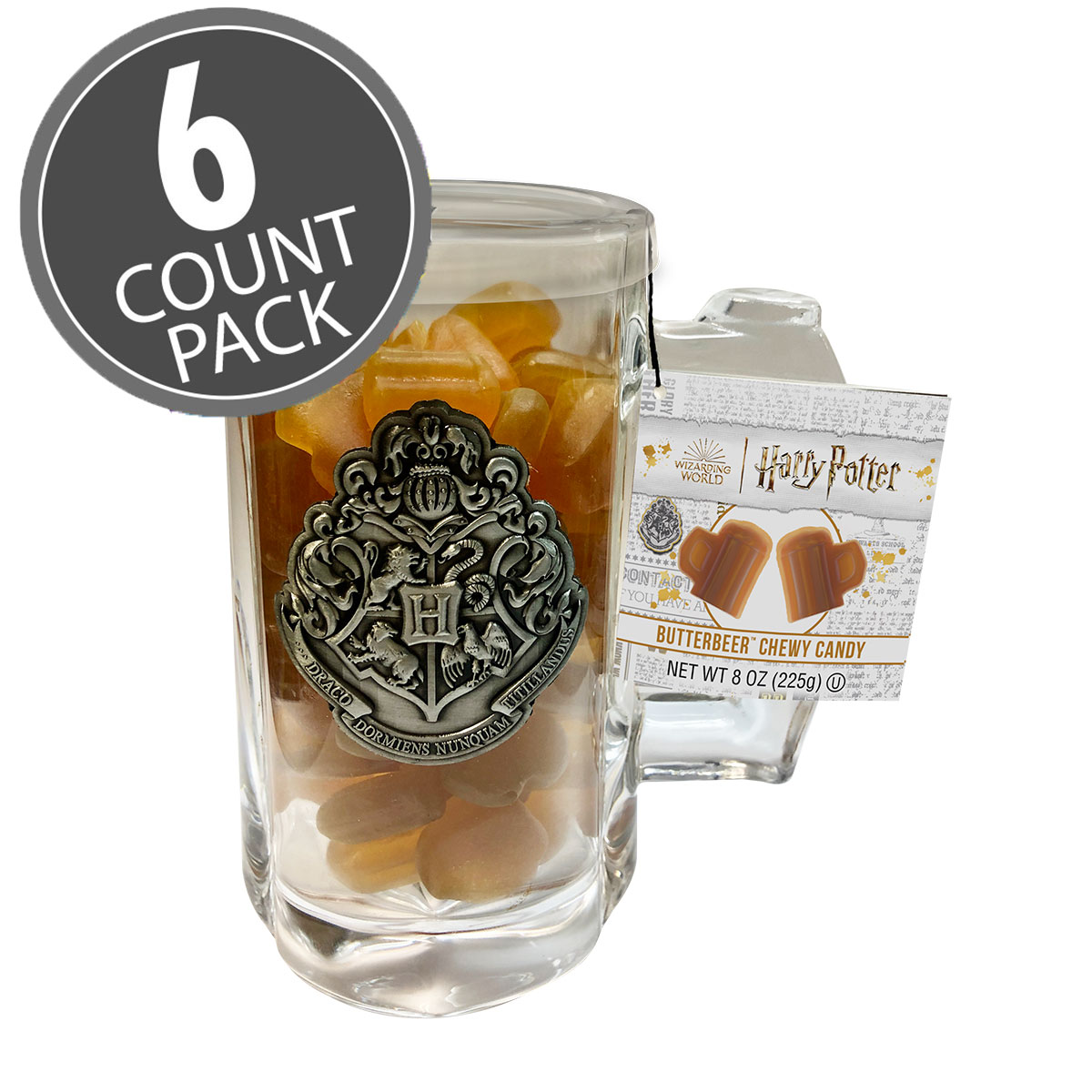 Harry Potter™ Butterbeer™ Chewy Candy in Glass Mug - 8 oz. - 6-Count Case