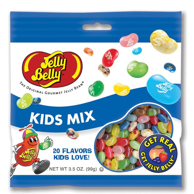 Jelly Belly 20 Flavor Assorted Jelly Beans 1 oz Bag - 30-Count Case