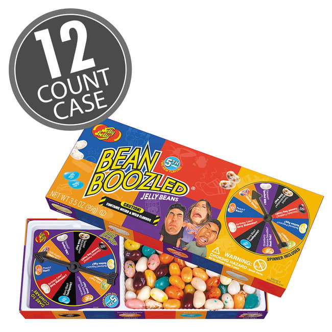 BeanBoozled Spinner Jelly Bean Gift Box (5th edition) 12-Count Case. 