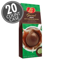 Jelly Belly® 1.65 oz Mint Hot Chocolate Bomb - 20-Count Case