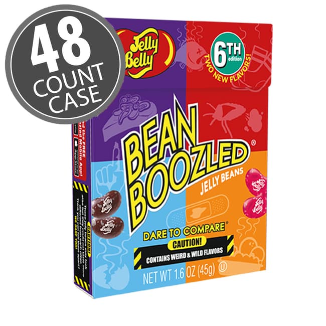 BeanBoozled Jelly Beans 1.6 oz Boxes (6th Edition) 48 Count Case