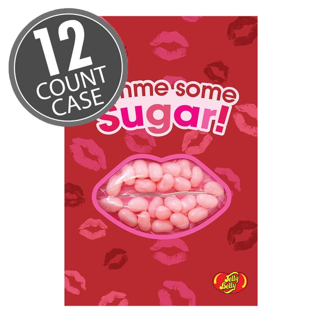 Jelly Belly Valentine's Day Gimme Sugar Greeting Card - 1 oz - 12-Count Case