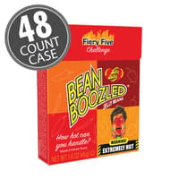 BeanBoozled Fiery Five 1.6 oz Flip Top Box -  48-Count Case