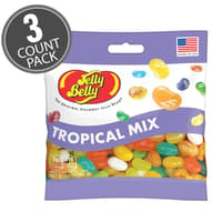 Tropical Mix Jelly Beans 3.5 oz Grab & Go® Bag - 3 Pack