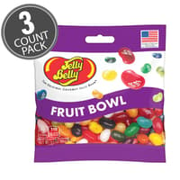Fruit Bowl Jelly Beans 3.5 oz Grab & Go® Bag - 3 Pack