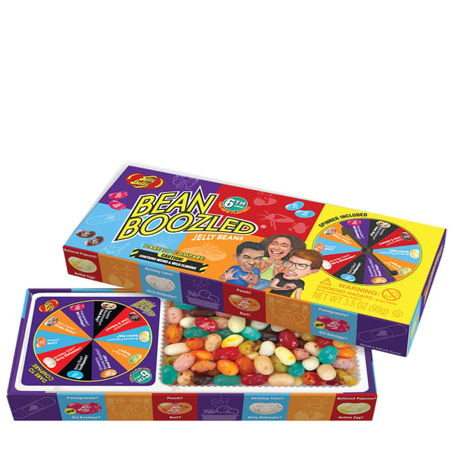 Gaudum Jelly Belly Bean Boozled Jelly Beans Game New Edition + 3  Beanboozled Jelly Bean Refills + 10 Jelly Bean Game Cards | Kids Version