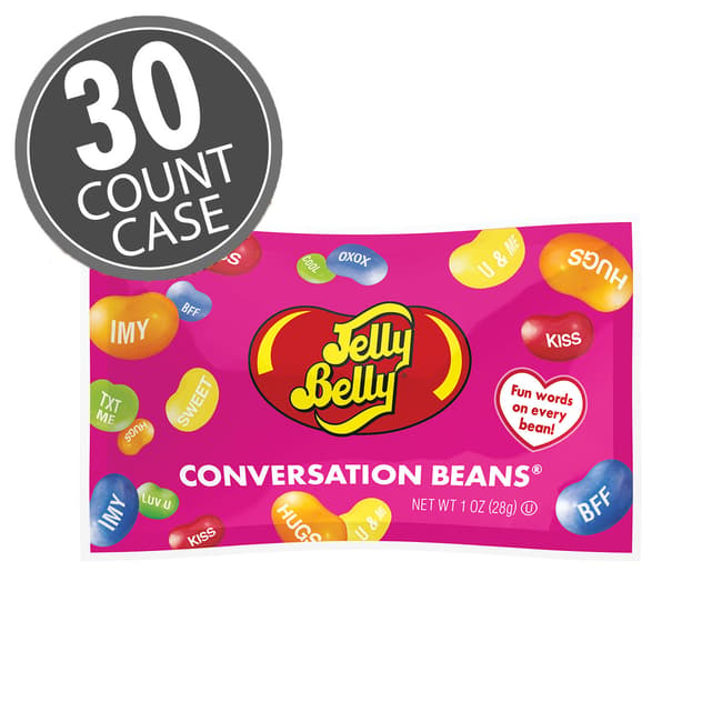 Jelly Belly Conversation Beans® 1 oz Bag - 30-Count Case