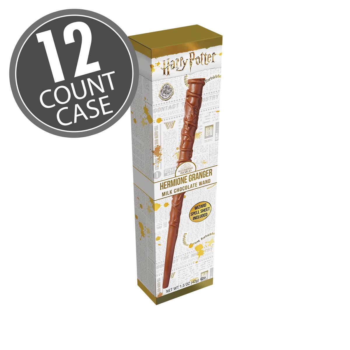 Harry Potter� Hermione Granger Chocolate Wand - 1.5 oz - 12 Count Case