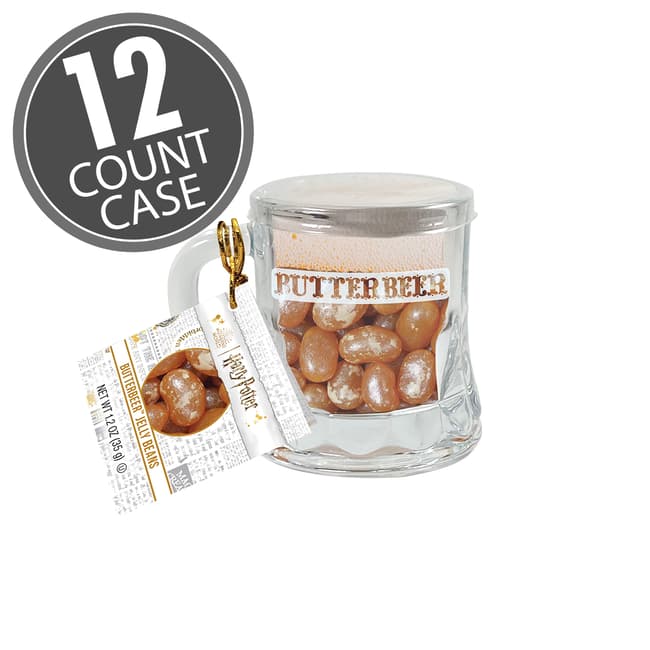 Harry Potter™ ButterBeer™ Jelly Beans Mini Glass Mug - 1.2 oz. - 12-Count Case