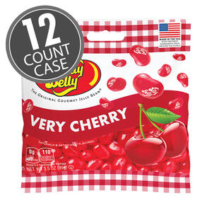 Very Cherry Jelly Beans 3.5 oz Grab & Go® Bag - 12 Count Case
