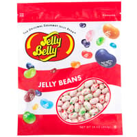 Candy Cane Jelly Beans - 16 oz Re-Sealable Bag
