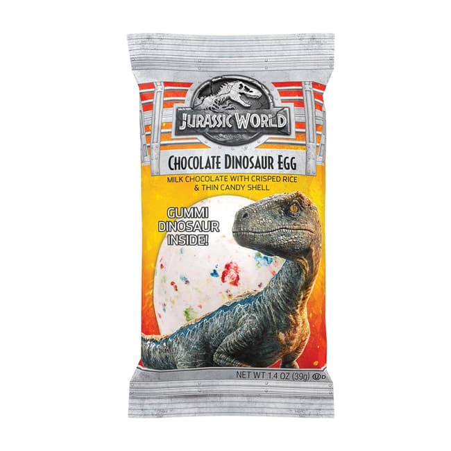 Jurassic World 2 Chocolate Dinosaur Egg 1.4 oz
