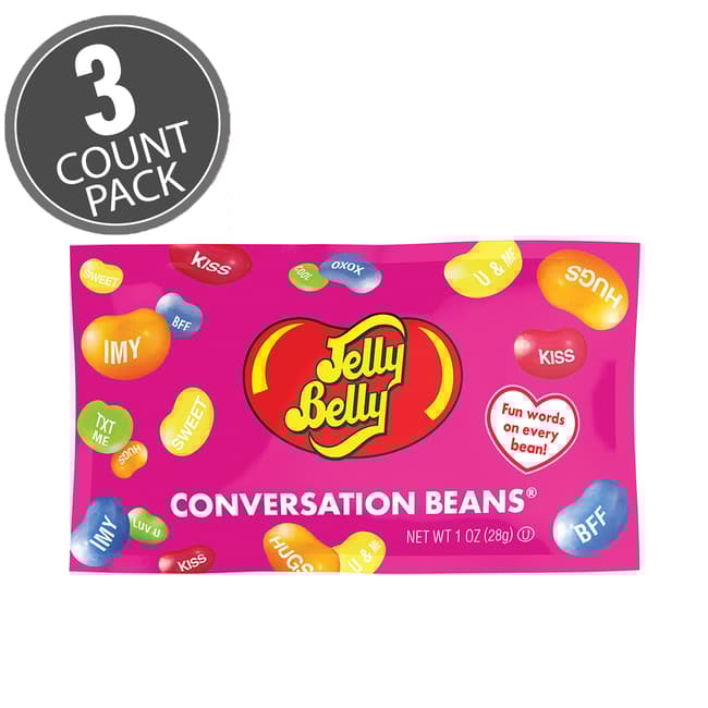 Jelly Belly Conversation Beans® 1 oz Bag - 3-Count Pack