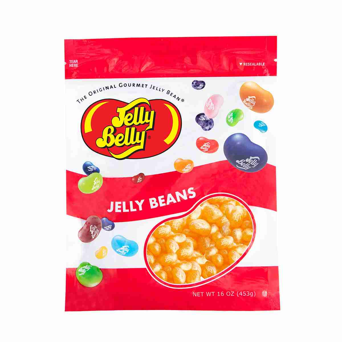 Orange Candy and Orange Jelly Beans