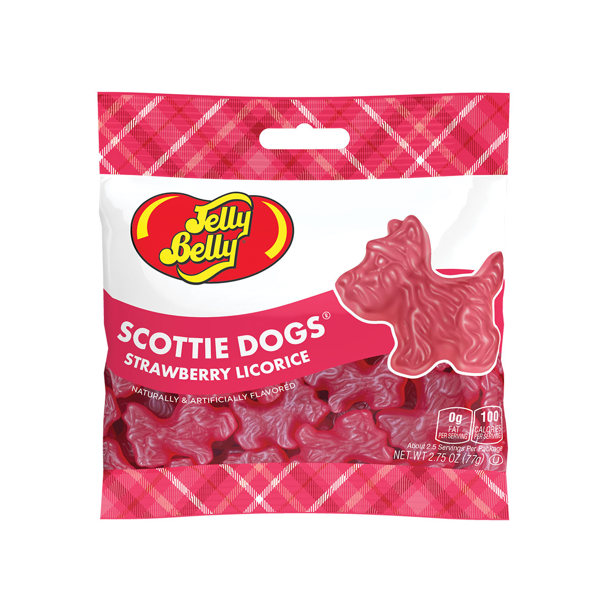Scottie Dogs Strawberry Licorice 2.75 oz Grab & Go® Bag