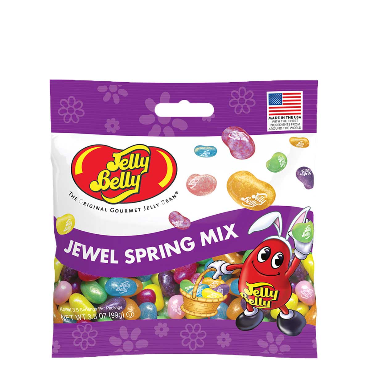 Jewel Spring Mix Jelly Bean - 3.5 oz Grab & Go® Bag - 12