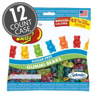 Sugar-Free Gummi Bears - 2.8 oz Bag - 12 Count Case