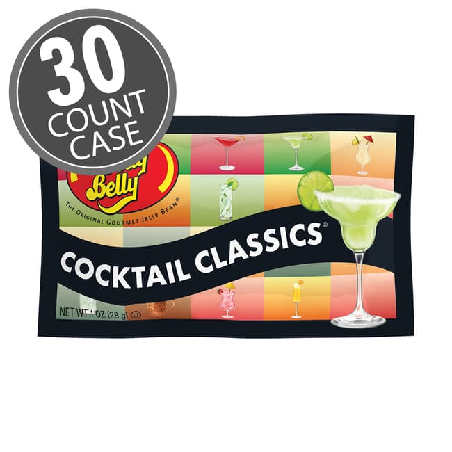 Cocktail Classics® Jelly Beans 1 oz Bag - 30-Count Case
