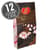 View thumbnail of Dark Chocolate covered Peppermint Bark Jelly Beans 3.8 oz Gable Box 12 Count Case