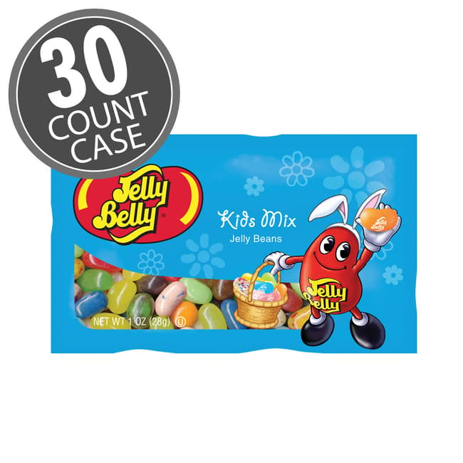 Easter Kids Mix Jelly Beans - 1 oz Bag - 30 Count Case