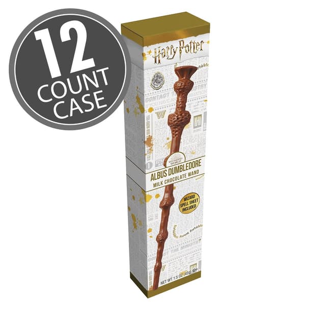 Harry Potter™ Albus Dumbledore Chocolate Wand - 1.5 oz - 12 Count Case