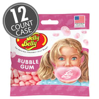 Bubble Gum Jelly Beans 3.5 oz Grab & Go® Bag - 12 Count Case