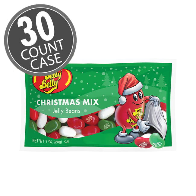 Jelly Belly Christmas Mix - 1 oz. bags - 30 -Count Case
