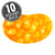 View thumbnail of Sunkist® Orange Jelly Beans - 10 lbs bulk