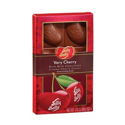 Dark Chocolate-Covered Peppermint Bark Jelly Beans, 3.8 oz