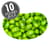 View thumbnail of Kiwi Jelly Beans - 10 lbs bulk