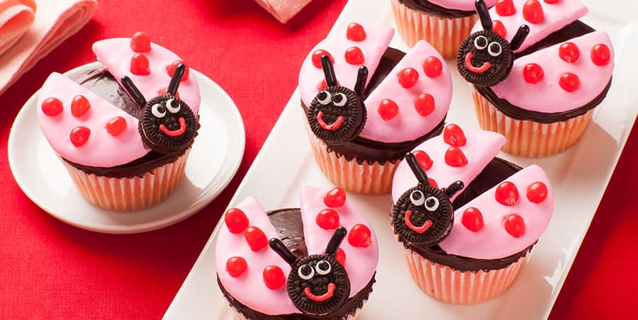 Picture of Recipe for Love Bug Cupcakes