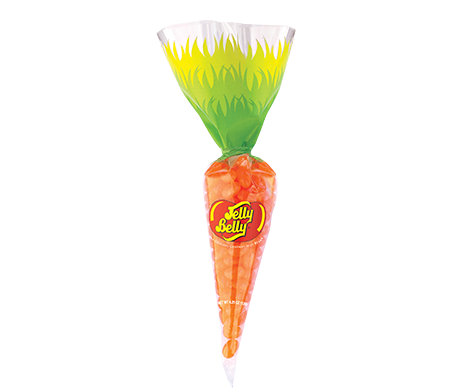 Product picture of 4.25 oz. Jelly Belly Tangerine Baby Carrot Bag