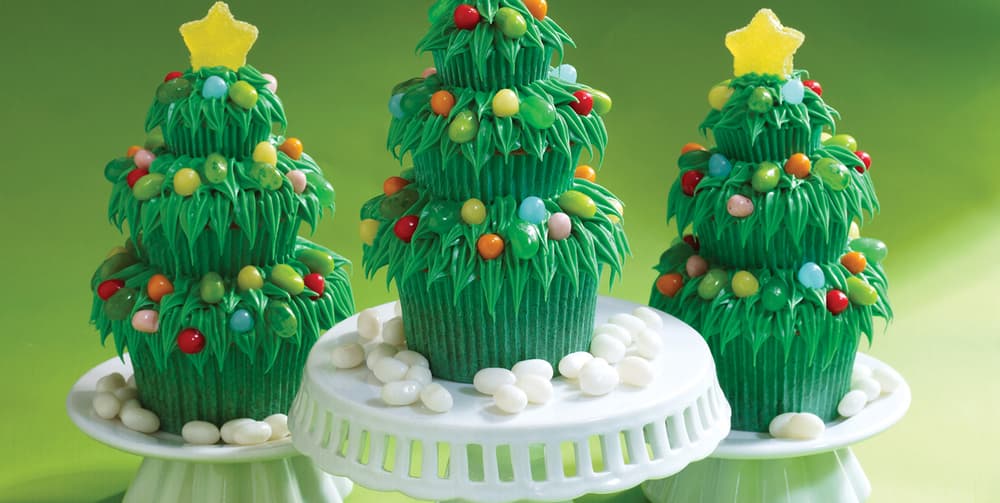 Picture of Recipe for  Trim the Tree Cupcake