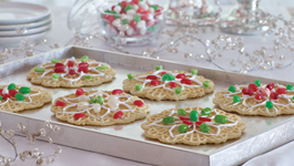 Delicate Pizzelle Christmas Cookies