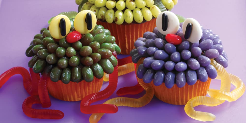 Picture of Recipe for Creepy Critter Halloween Cupcakes
