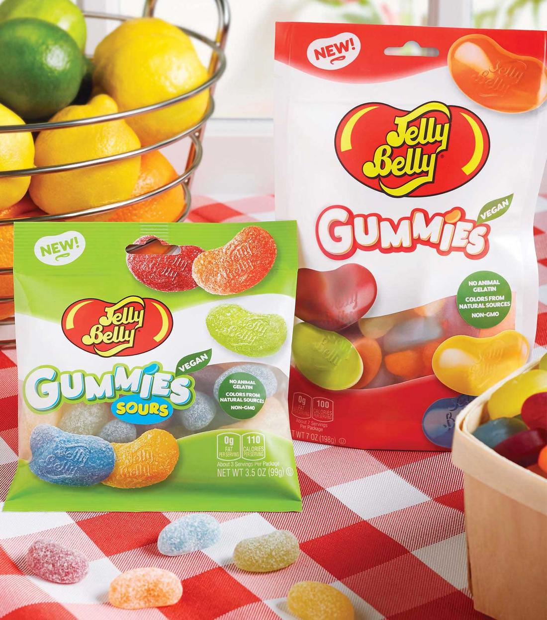 Jelly Belly Assorted Gummies 3.5 oz Bag