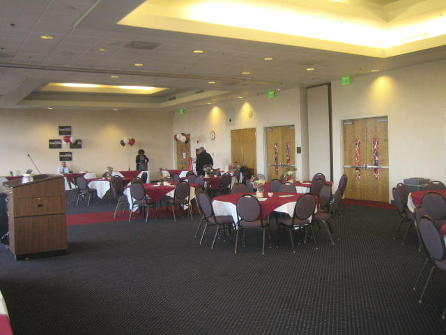 event space showing tables and chairs