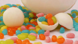 White Chocolate Jelly Belly Surprise Balls