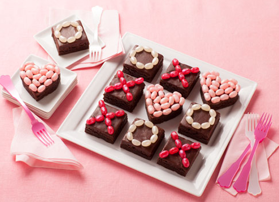 Picture of Recipe for Hugs and Kisses Brownies