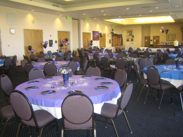 event space showing tables and chairs