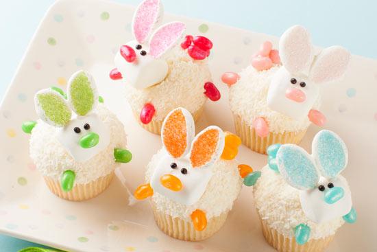 Jelly Belly Easter Bunnies cupcakes image