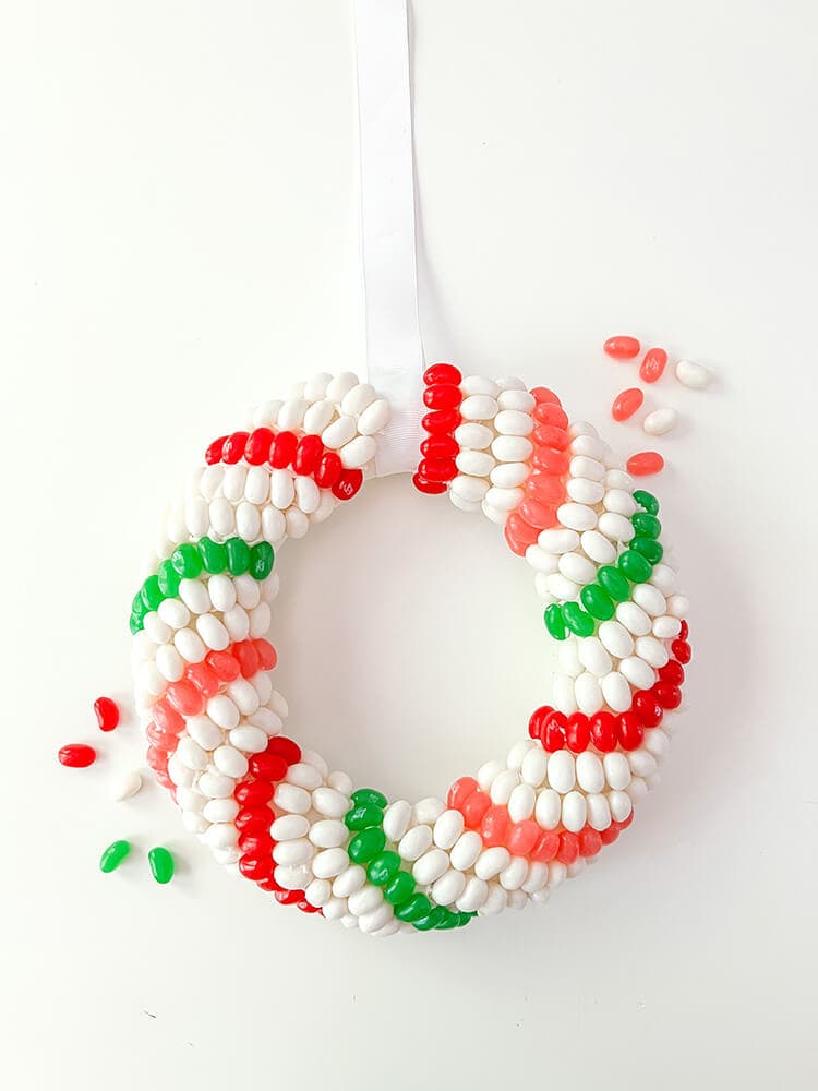 Jelly Belly Mini Jelly Bean Wreath Close Up