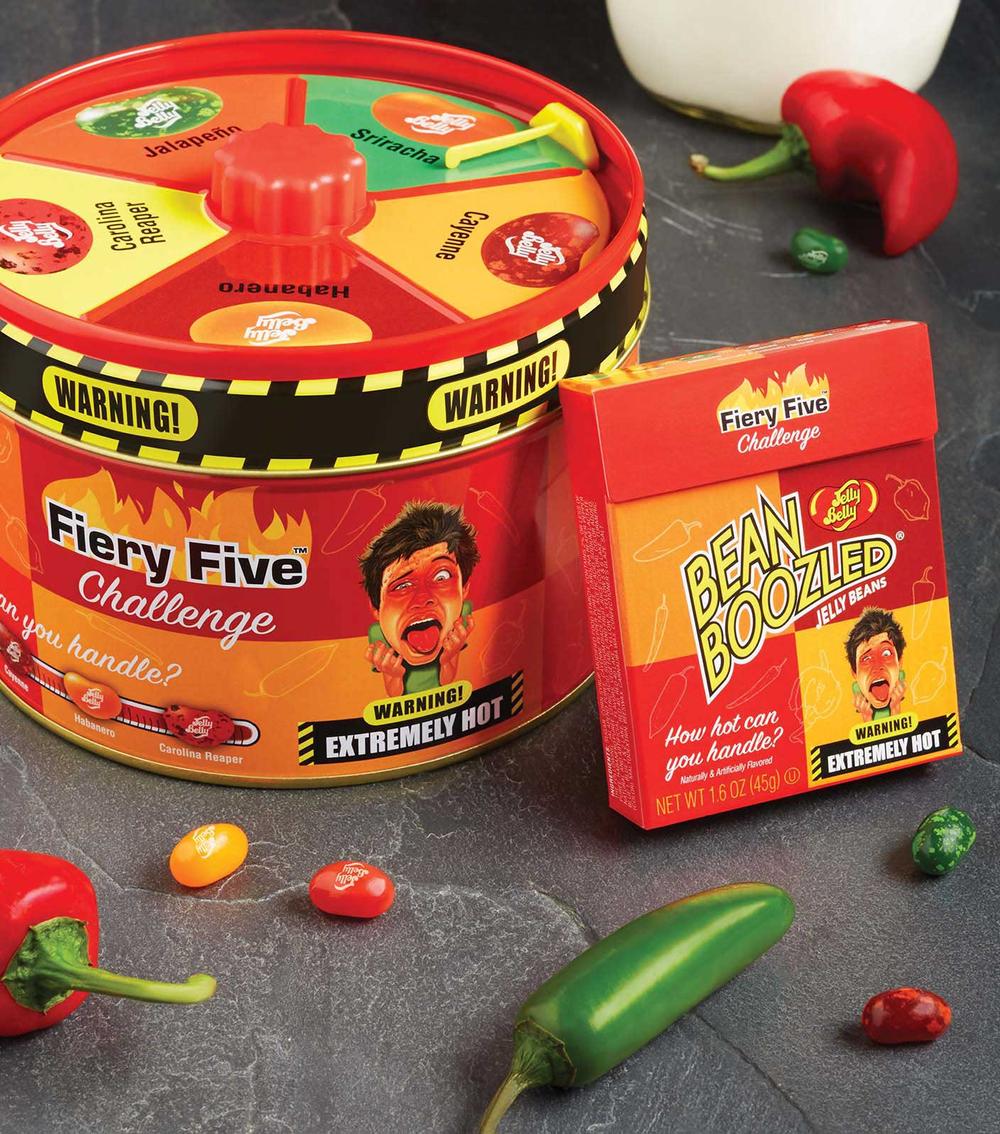 Jelly Belly BeanBoozled Fiery Five Challenge Jelly Beans - 1.6-oz. Box -  All City Candy