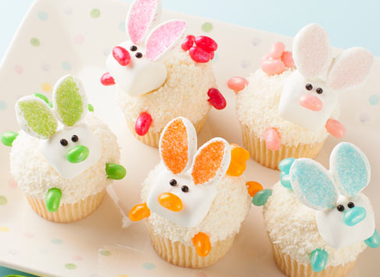 Picture of Recipe for Easter Bunny Cupcakes