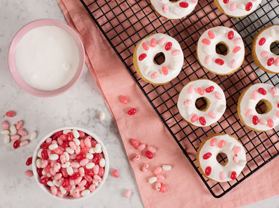 Easy Valentine Raspberry Baked Donuts Foodness Gracious