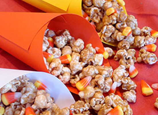 Picture of Recipe for Candy Corn Caramel Corn