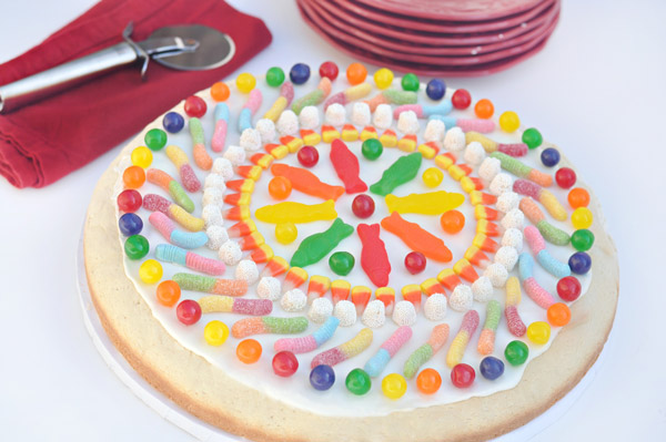 Candy Pizza Cookie