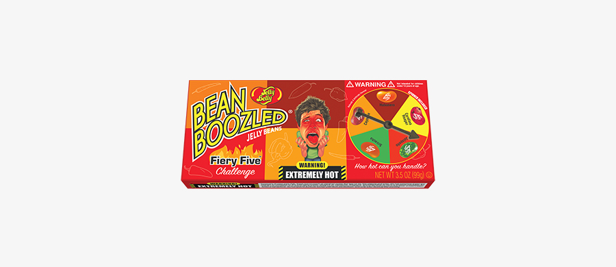 Product picture of 3.5 ounce BeanBoozled® Fiery Five Gift Box